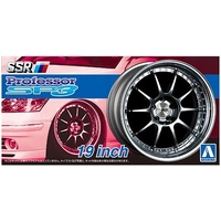 Aoshima 1/24 SSR Professor SP3 19Inch Wheels for Plastic Models