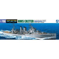 Aoshima 1/700 British Heavy Criuiser Exeter Plastic Model Kit