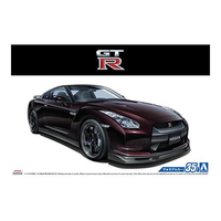 Aoshima 1/24 Nissan R35 GT-R Spec-V 09 005317 Plastic Model Kit