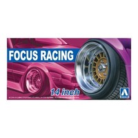 Aoshima 1/24 Focus Racing 14inch Plastic Model Kit