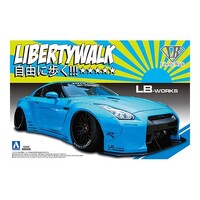 Aoshima 1/24 LB Works R35 GT-R Ver.1 Plastic Model Kit