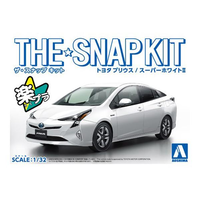 Aoshima 1/32 Toyota Prius (Super White II) 005416 Plastic Model Kit