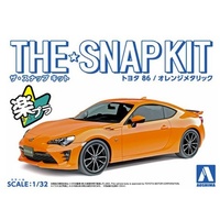 Aoshima 1/32 Toyota 86 (Orange Metallic) 005419 Plastic Model Kit