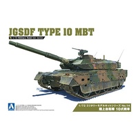 Aoshima 1/72 JGSDF Type10 MBT Plastic Model Kit