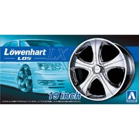 Aoshima 1/24 Lowenhart LD5 LX 19Inch Wheel for Plastic Models