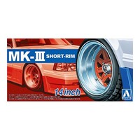 Aoshima 1/24 Mark3 Short-Rim 14 Inch Plastic Model Kit