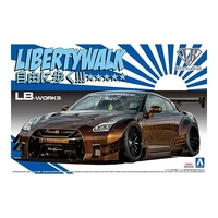 Aoshima 1/24 LB Works R35 GT-R Type 2 Version 1 Plastic Model Kit