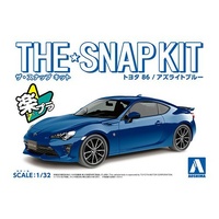 Aoshima 1/32 TOYOTA 86 (Azurite Blue) 005598 Plastic Model Kit