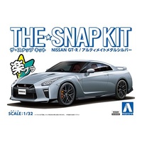 Aoshima 1/32 Nissan GT-R (Ultimate Metal Silver)