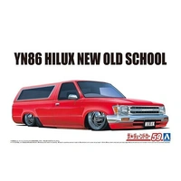 Aoshima 1/24 YN86 Toyota Hilux New Old School '95 Plastic Model Kit