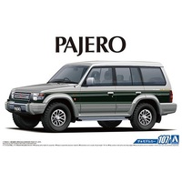 Aoshima 1/24 Mitsubishi V43W Pajero Super Exceed '91 Plastic Model Kit