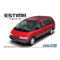 Aoshima 1/24 Toyota TCR11W Estima Twin Moon Roof '90 Plastic Model Kit