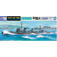 Aoshima 1/700 I.J.N. DESTROYER SHIRANUI Plastic Model Kit 005790