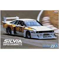Aoshima 1/24 Nissan KS110 Silvia Super Silhouette '82 Plastic Model Kit