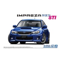 Aoshima 1/24 Subaru GRB Impreza WRX STI '10 Plastic Model Kit