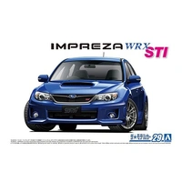 Aoshima 1/24 Subaru GRB Impreza WRX STI '10 Plastic Model Kit