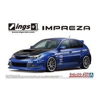 Aoshima 1/24 ings GRB Impreza WRX STI '07 (Subaru) Plastic Model Kit