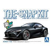 Aoshima 1/32 Toyota GR Supra(Black Metallic) Plastic Model Kit 005887