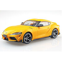 Aoshima 1/32 Toyota GR Supra (Lightning Yellow) Plastic Model Kit