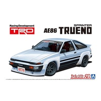 Aoshima 1/24 TRD AE86Trueno N2 '85(Toyota) Plastic Model Kit