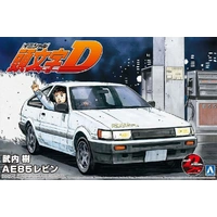 Aoshima 1/24 Takeuchi Itsuki AE85 Levin(Toyota) Plastic Model Kit