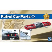 Aoshima 1/24 patrol car parts B Plastic Model Kit