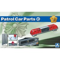 Aoshima 1/24 patrol car parts C Plastic Model Kit
