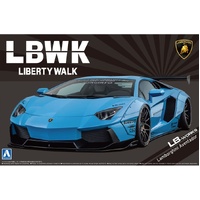 Aoshima 1/24 LB-Works Lamborghini Aventador Ver.1 Plastic Model Kit