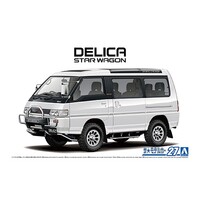 Aoshima 1/24 Mitsubishi P35W Delica Star Wagon '91 Plastic Model Kit