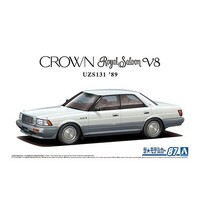 Aoshima 1/24 Toyota UZS131 Crown Royalsaloon G '89 Plastic Model Kit