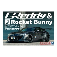 Aoshima 1/24 ZN6 Toyota 86 '12 Greddy & Rocket Bunny Volk Racing Ver. Plastic Model Kit