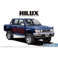 Aoshima 1/24 Toyota LN107 Hilux Pick UP Double Cab 4WD '94 Plastic Model Kit