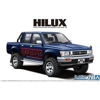 Aoshima 1/24 Toyota LN107 Hilux Pick UP Double Cab 4WD '94 Plastic Model Kit