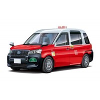Aoshima 1/24 Toyota NTP10R Comfort Hybrid Taxi '18 Hong Kong Taxi Plastic Model Kit