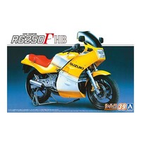 Aoshima 1/12 Suzuki GJ21A RG250 HB Gamma '84 Plastic Model Kit
