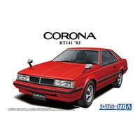 Aoshima 1/24 Toyota RT141 Corona Hard Top 2000GT '82 Plastic Model Kit