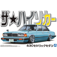 Aoshima 1/24 Nissan 430 Cedric Sedan Plastic Model Kit