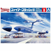 Aoshima 1/350 Thunderbirds Fireflash Plastic Model Kit