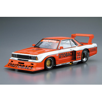 Aoshima 1/24 Nissan KY910 Bluebird Super Silhouette '83 Plastic Model Kit