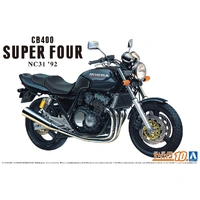 Aoshima 1/12 Honda NC31 CB400 Super Four '92 Plastic Model Kit