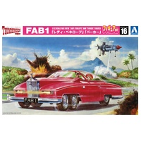 Aoshima 1/32 FAB 1 with Lady Penelope & Parker Figure Plastic Model Kit