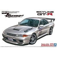 Aoshima 1/24 HKS Kansai BNR32 Skyline GT-R '90 (Nissan) Plastic Model Kit