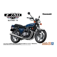 Aoshima 1/12 Kawasaki KZ750D Z750FX '79 Custom Plastic Model Kit