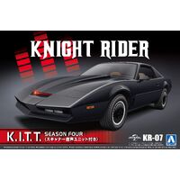 Aoshima 1/24 Knight Rider Knight 2000 K.I.T.T. Season IV Scanner & Sound Unit Plastic Model Kit