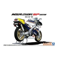 Aoshima 1/12 Honda MC18 NSR250R SP Custom '88 Plastic Model Kit