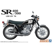 Aoshima 1/12 Yamaha 1JR SR400 / 1JN SR500 '96 Plastic Model Kit