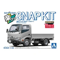 Aoshima 1/32 SNAP Hino Dutro Truck (Silver) Plastic Model Kit