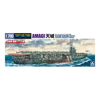 Aoshima 1/700 Japanese Navy Aircraft Carrier Amagi Plastic Model Kit