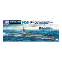 Aoshima 1/700 Japanese Navy Submarine I-156 Plastic Model Kit