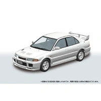 Aoshima 1/24 SNAP CE9A LANCER GSR Evolution III 1995 (Scotia White) Plastic Model Kit